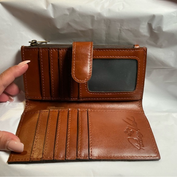 Patricia Nash brown Leather Women's Wallet - Picture 4 of 4